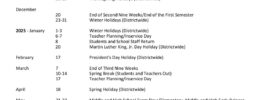 Leon County Schools Calendar