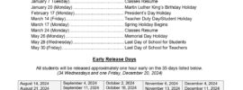 Volusia County School District Calendar 2024