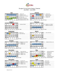 Douglas County Schools Calendar 2025-2026 [Schools Jobs]