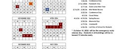 Elmira City School District Calendar