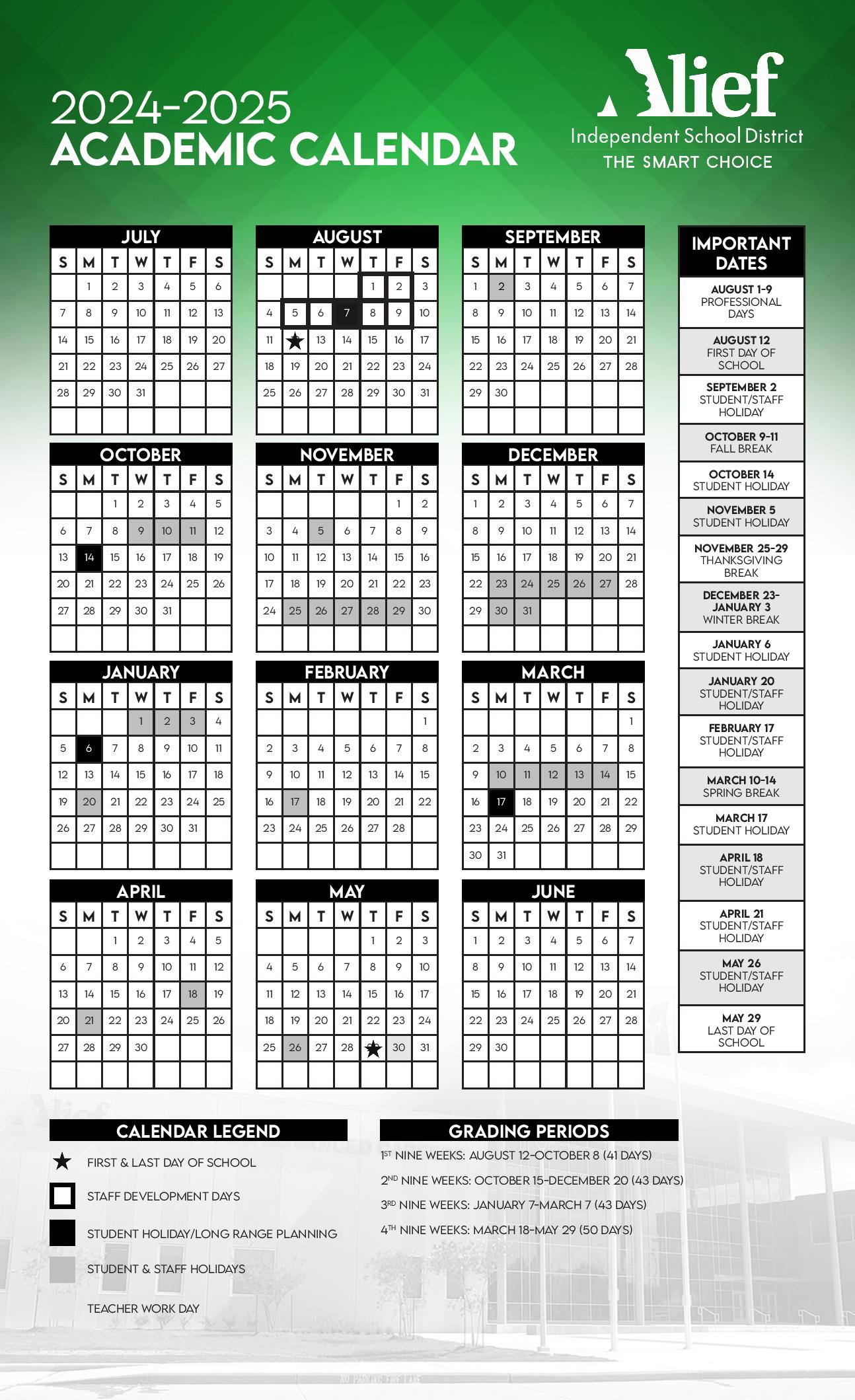 Alief Isd Calendar 2025 To 2025 Elsie Idaline Alief Isd Calendar 2025 To 2025 Elsie Idaline