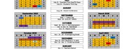 Columbus Municipal School District Calendar