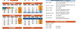 Everett Public School District Calendar