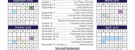 Columbia County School District Calendar 2026
