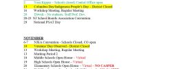 Jersey City Public Schools Calendar