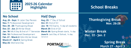 Portage Public Schools Calendar