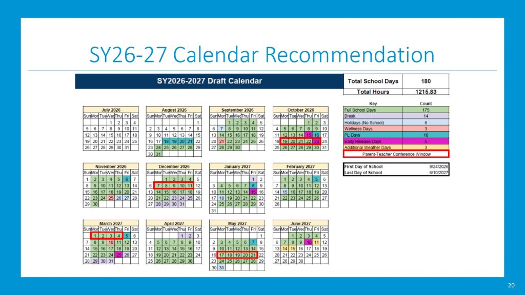Baltimore City Public Schools Calendar 2026