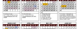 Staunton City Public Schools Calendar 2026